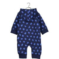 Blue Seven Baby Overall Jumpsuit Kapuze dunkelblau ultramarin blau