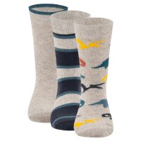 Ewers Jungen 3er Pack Strümpfe Jungen Socken Dino...
