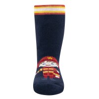 Ewers Stoppersocken 2er Pack ABS-Socken Krabbelsocken Feuerwehr navy blau