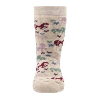 Ewers Stoppersocken 2er Pack ABS-Socken Krabbelsocken Einhorn marone beige
