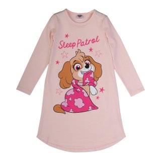 Paw Patrol Nachthemd lang Hundestaffel Skye rosa Langarm