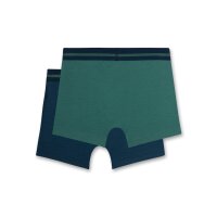 s.Oliver Jungen 2er Pack Boxershorts Shorts grün blau