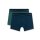 s.Oliver Jungen 2er Pack Boxershorts Shorts grün blau