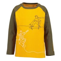 Blue Seven Jungen Skater Langarmshirt orange khaki