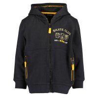 Blue Seven Jungen Sweatjacke Jacke Kapuze Skater schwarz