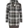 blue effect girls Kleid Hooded Dress Good Vibes Winterkleid karo braun