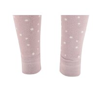 Ewers Thermo Leggings Punkte rosenrauch