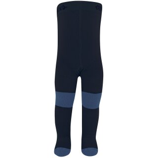 Ewers Jungen Krabbel Strumpfhose ABS marine blau