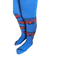 Maximo Jungen Strumpfhose Feuerwehr blau