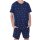 Buffalo Shorty kurzer Schlafanzug Sterne marine blau