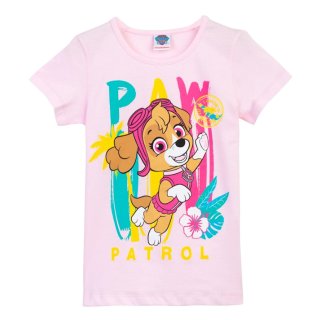 Paw Patrol Mädchen Skye T-Shirt Hundestaffel rosa