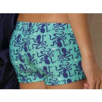 Ysabel Mora Badehose Badeshorts Octopus blau