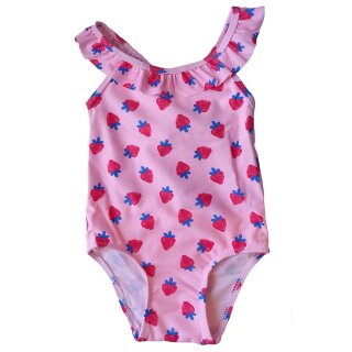 Ysabel Mora Baby Badeanzug Erdbeere rosa