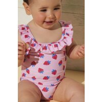 Ysabel Mora Baby Badeanzug Erdbeere rosa
