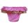 Ysabel Mora Baby Badehose Bikinislip Blumen Doppelrüsche rosa