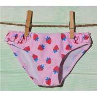 Ysabel Mora Baby Badehose Bikinislip Erdbeere rosa