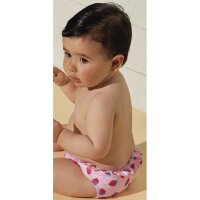 Ysabel Mora Baby Badehose Bikinislip Erdbeere rosa