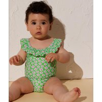Ysabel Mora Baby Badeanzug Blümchen grün