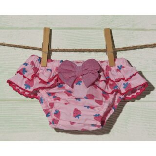 Ysabel Mora Baby Badehose Windelslip Erdbeere rosa