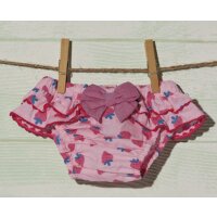 Ysabel Mora Baby Badehose Windelslip Erdbeere rosa