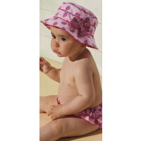 Ysabel Mora Baby Badehose Windelslip Erdbeere rosa