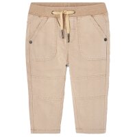 BÒBOLI Hose Gabardine sand beige gefüttert