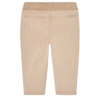 BÒBOLI Hose Gabardine sand beige gefüttert