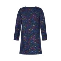 Happy Girls Kleid Langarm Igel navy blau