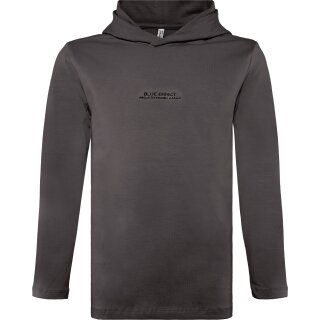blue effect boys Langarmshirt Kapuze Kaffee braun
