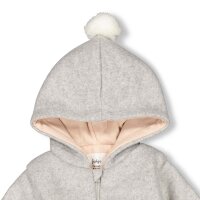 Feetje Baby Winteroverall Schneeanzug Kapuze gris melange