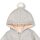 Feetje Baby Winteroverall Schneeanzug Kapuze gris melange