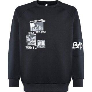 blue effect boys Sweatshirt Pullover BAD Schwarz