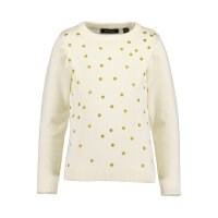 Blue Seven Mädchen Pullover Strickpullover Punkte creme