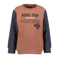 Blue Seven Jungen Sweatshirt Pullover Road Trip braun