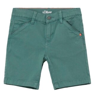 s.oliver Jungen Bermuda kurze Hose blue green