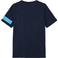 s.oliver Jungen T-Shirt Artwork-Print blau