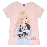 Top Model T-Shirt Louise Panda pink dogwood