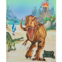 Dino World Dinosaurier T-Rex T-Shirt green ash