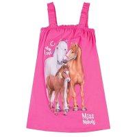 Miss Melody Trägerkleid Sommer Kleid Pferde azalea pink