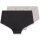 Sanetta Mädchen 2er Pack Cutbrief Slip gepunktet + uni schwarz