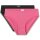 Sanetta Mädchen 2er Pack Rioslips Slip rosa + uni schwarz