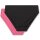 Sanetta Mädchen 2er Pack Rioslips Slip rosa + uni schwarz