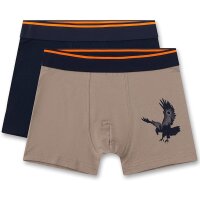 Sanetta Jungen 2er Pack Unterhosen Boxershorts Adler...