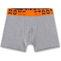 Sanetta Jungen 2er Pack Unterhosen Boxershorts STRONG grau schwarz
