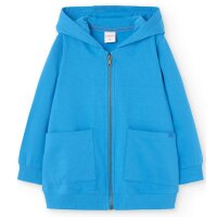 BÒBOLI Mädchen Sweatjacke angeraut Jacke...