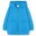 BÒBOLI Mädchen Sweatjacke angeraut Jacke Kapuze baltic blau