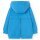 BÒBOLI Mädchen Sweatjacke angeraut Jacke Kapuze baltic blau