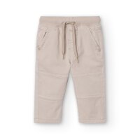BÒBOLI Hose Gabardine beige gefüttert