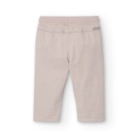 BÒBOLI Hose Gabardine beige gefüttert