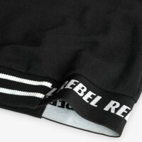 BÒBOLI Mädchen Sweatshirt Pullover Applikation schwarz